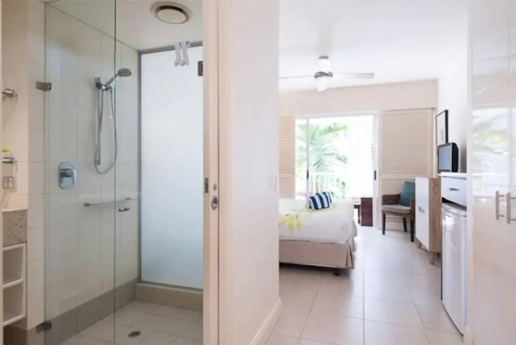 شقة Oasis At The Beach Club: A Tropical Chic Retreat بالم كوف